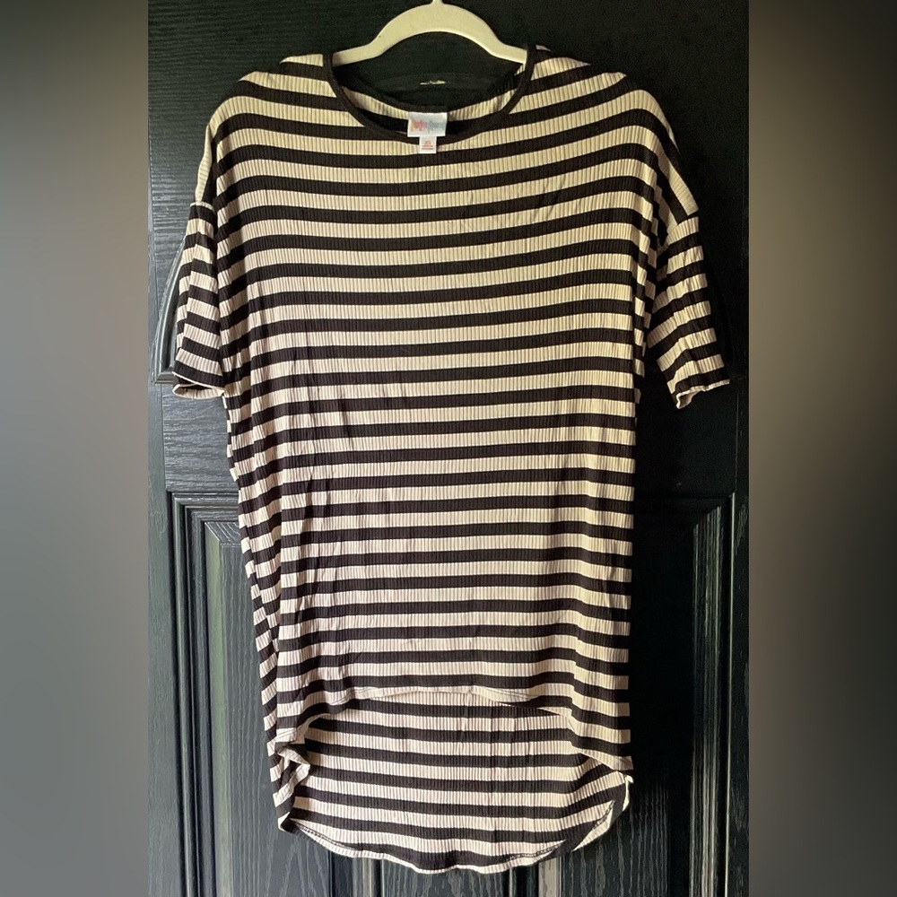 LuLaRoe Striped Irma Tunic